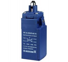 ВП 24-2502П-65 У2, толкатель с роликом, 1з+1р, инерционный, 20 мм, без сальника, 3А, IP65, выключатель путевой (ЭТ)  ET004676  Электротехник