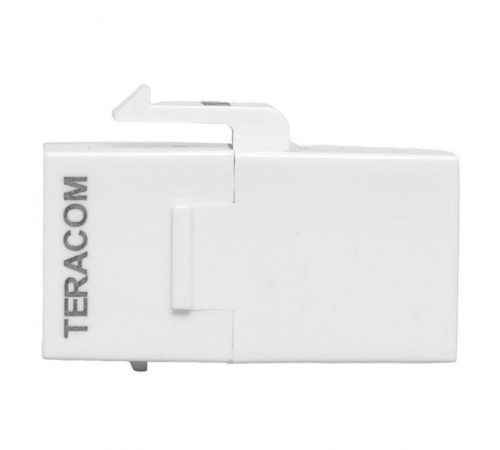 Адаптер проходной TERACOM PRO Cat.6 неэкранированный RJ45-RJ45 тип Keystone белый  TRP-INLC-KSTN-6UTP-WH  EKF