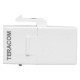 Адаптер проходной TERACOM PRO Cat.6 неэкранированный RJ45-RJ45 тип Keystone белый  TRP-INLC-KSTN-6UTP-WH  EKF