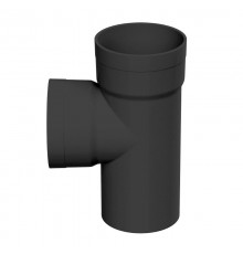 Тройник для двустен. труб. 90 град.. полипропилен. желтый. д.110  020110  DKC