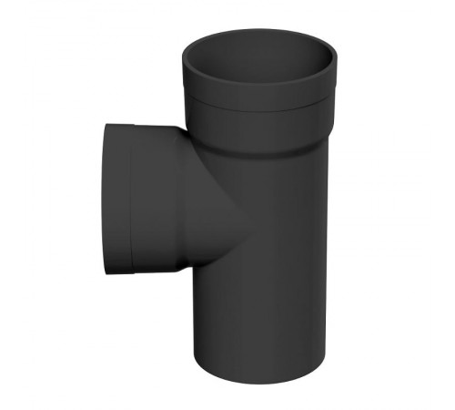 Тройник для двустен. труб. 90 град.. полипропилен. желтый. д.200  020200  DKC