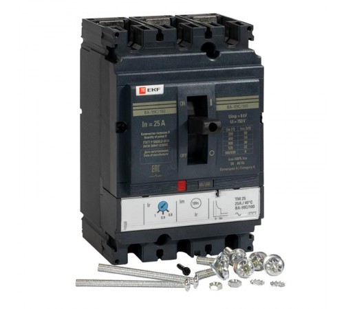 Выключатель автоматический ВА-99C (Compact NS) 100/25А 3P 36кА EKF PROxima  mccb99C-100-25  EKF