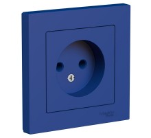 AtlasDesign Аквамарин Розетка без заземления, 16А, в сборе  ATN001140  SE