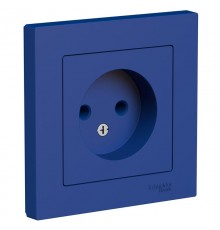 AtlasDesign Аквамарин Розетка без заземления, 16А, в сборе  ATN001140  SE