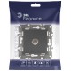 14-3101-05 Розетка TV одиночная, IP20, Эра Elegance, антрацит  Б0034294  ЭРА