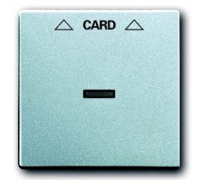 Накладка карточного выключателя, Impressivo, алюминий  1792-83   2TKA000580G1  ABB
