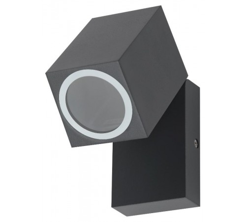 Декоративная подсветка WL37 GR MR16/GU10, серый, для интерьера, фасадов зданий  Б0054409  ЭРА