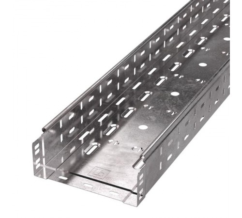 Лоток перфорированный Стандарт 200х80х3000 (1,0 мм) (6 м/уп)  PR16.2304  Промрукав