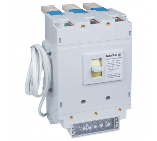 Выключатель автоматический ВА55-41-331810-1000А-690AC-НР230AC/220DC-УХЛ3 (Заднее присоединение)  239588  КЭАЗ