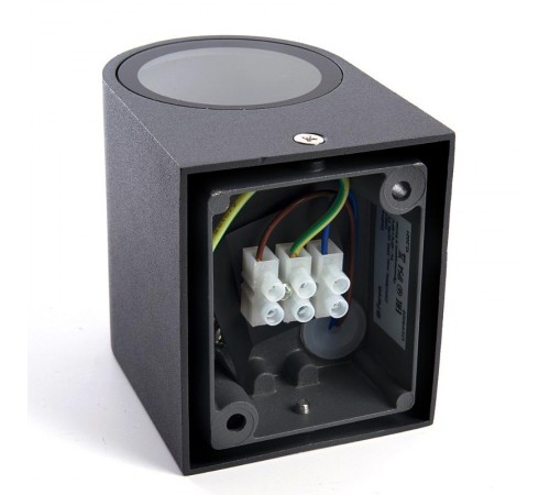 Светильник садово-парковый DH014, GU10 230V, черный  11866  Feron