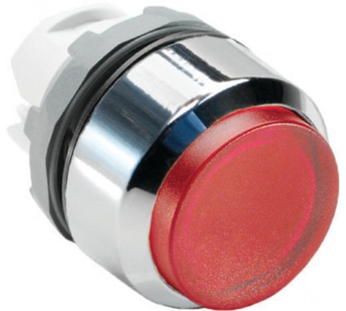 Кнопка MP4-21R красная выступающая (только корпус) с подсветкой с фиксацией  1SFA611103R2101  ABB