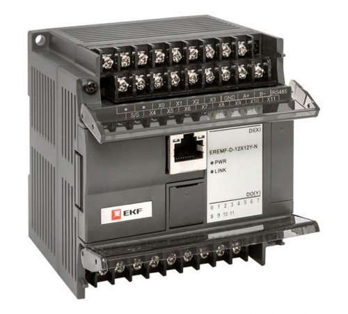 Модуль дискретного в/в EREMF 12/12 N PRO-Logic EKF  EREMF-D-12X12Y-N  EKF