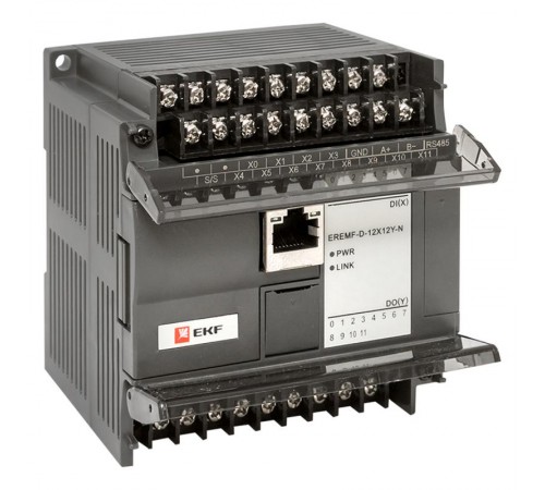 Модуль дискретного в/в EREMF 12/12 N PRO-Logic EKF  EREMF-D-12X12Y-N  EKF