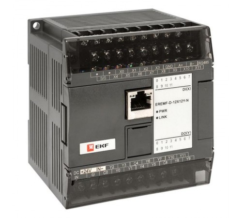 Модуль дискретного в/в EREMF 12/12 N PRO-Logic EKF  EREMF-D-12X12Y-N  EKF