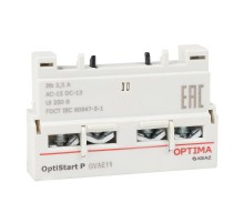 Блок контактов фронтальный OptiStart ME GVAE11  354832  КЭАЗ