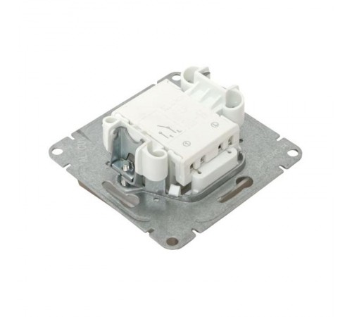 Механизм выключателя, одноклавишный, с подсветкой, шампань Эпика  UP1-SWC-14 EKF