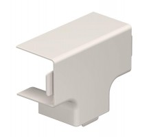 Крышка T-образной секции кабельного канала WDK 30x30 мм (ПВХ,кремовый) (WDK HT30030CW)  6161979  OBO Bettermann