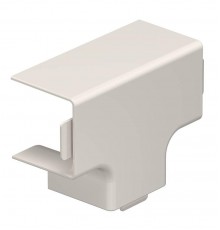 Крышка T-образной секции кабельного канала WDK 30x30 мм (ПВХ,кремовый) (WDK HT30030CW)  6161979  OBO Bettermann