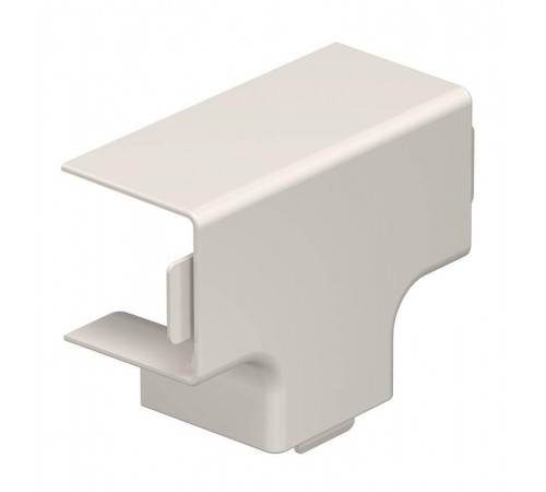 Крышка T-образной секции кабельного канала WDK 30x30 мм (ПВХ,кремовый) (WDK HT30030CW)  6161979  OBO Bettermann
