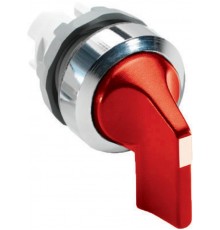Переключатель M3SS4-20R (длинная ручка) красный 3-х позиционный без подсветки (только корпус) с фиксацией  1SFA611213R2001  ABB