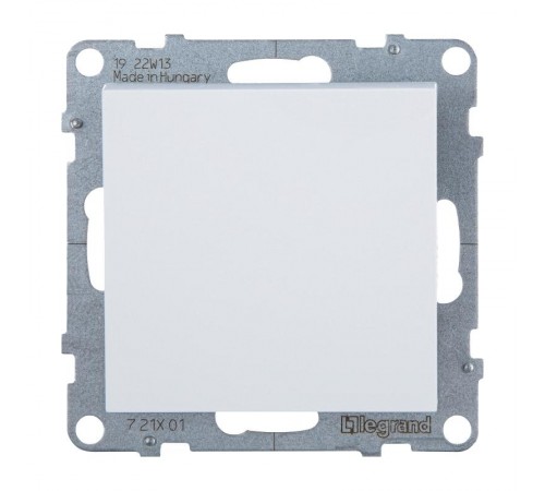 SUNO Выключатель 10АХ 250В. Безвинтовые зажимы. Цвет "Белый"  721101  Legrand