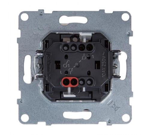 SUNO Выключатель 10АХ 250В. Безвинтовые зажимы. Цвет "Белый"  721101  Legrand