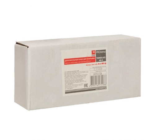 Дополнительный полюс 400А для рубильника TwinBlock  tb-s-400-dp  EKF