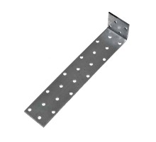 Уголок крепежный анкерный 40х320х40х2, оцинкованный - накл.  128093  Tech-KREP