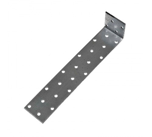 Уголок крепежный анкерный 40х320х40х2, оцинкованный - накл.  128093  Tech-KREP