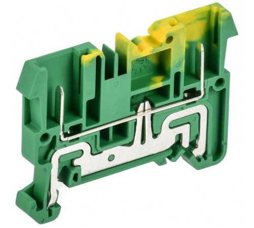 ARMAFIX Клемма пруж. CX2,5-2B PE 2,5мм2 зазем.  AF-CT41-06-02-K52-002  IEK