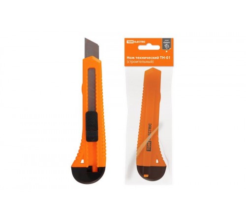 Нож технический (строительный), ТН-01, 18 мм, серия "Гранит"  SQ1033-0101  TDM