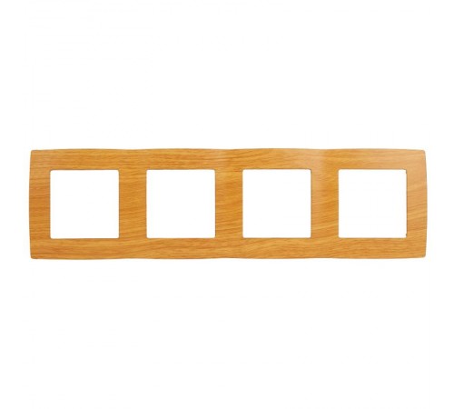 Рамка на 4 поста 12-5004-07  ,  ольха  Б0014777  ЭРА