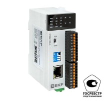 Контроллер программируемый F100 12 в/в N PRO-Logic (с поверкой)  F100-12A-N-V  EKF