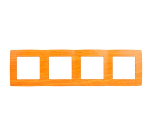 Рамка на 4 поста 12-5004-07  ,  ольха  Б0014777  ЭРА