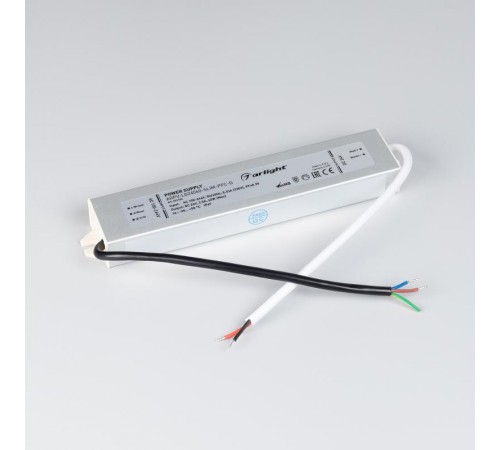 Блок питания ARPV-LG24060-SLIM-PFC-D (24V, 2.5A, 60W) (Arlight, IP67 Металл, 5 лет)  031720  Arlight