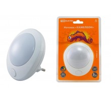 Ночник Хамелеон 0,5Вт D75 светодиодный белый с выключателем  SQ0357-0007  TDM