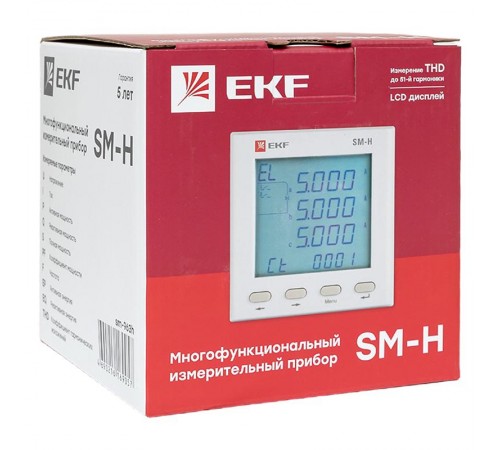 Многофункциональный измерительный прибор SMH с жидкокристалическим дисплеем  sm-963h  EKF
