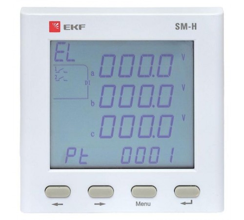Многофункциональный измерительный прибор SMH с жидкокристалическим дисплеем  sm-963h  EKF