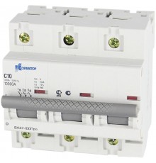 Выключатель автоматический ВА47-100Про, 3П, 80A, Icu-10kA, х-ка  С  7000349  Контактор (Legrand)