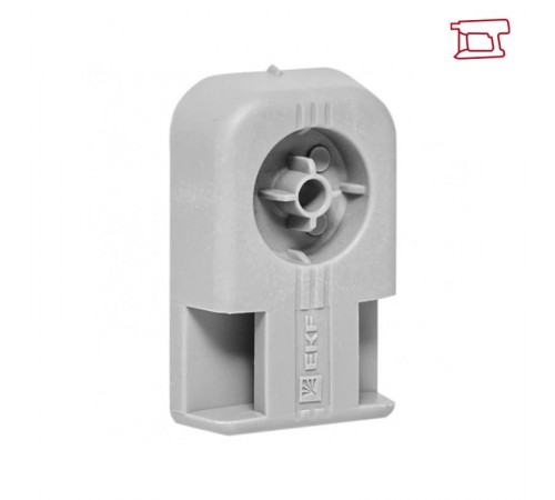 Площадка под стяжку для прямого монтажа серая (100 шт) PROxima pdm-g  EKF