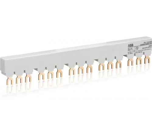 Шинная разводка 3-фазн. PS1-5-0-65 до 65А для 5-и автоматов типа MS116, MS132 без доп. контактов  1SAM201906R1105  ABB