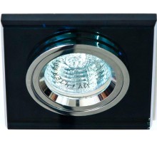 Светильник точечный встраиваемый под лампу 8170-2 MR16 50W G5.3 серый, серебро/ Grey-Silver  19722  FERON