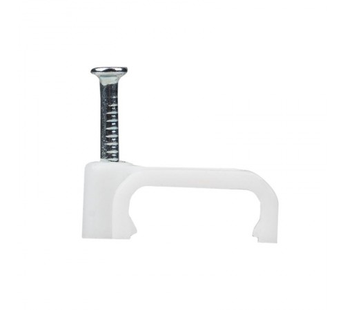 Скоба крепежная квадратная (плоская) (14мм.) (50шт.) EKF PROxima  plcn-ss-14  EKF