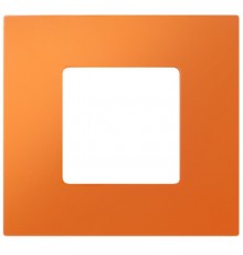 Simon 27 Накладка декоративная на рамку базовую, 1 пост, S27 Play, Color, оранжевый  2700617-072  Simon