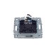 BRITE Розетка компьютерная RJ45 кат.5E РК10-БрС сталь  BR-K10-1-K46  IEK