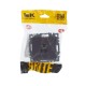 BRITE Розетка компьютерная RJ45 кат.5E РК10-БрС сталь  BR-K10-1-K46  IEK