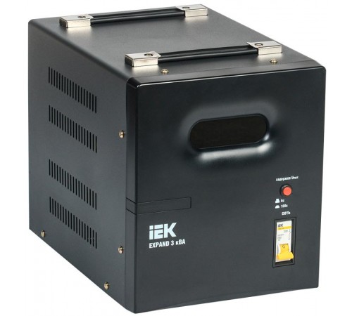 Стабилизатор напр. 1-ф. переносн. 3кВА EXPAND  IVS21-1-003-11  IEK
