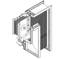 Секция Z вниз прав. 800А Cu 3L+N+PER IP55 тран. IEK  LB-0800C4-35-F-ZDR  IEK