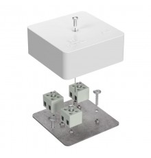 Коробка огнестойкая для кабель-канала Е15-Е120 75х75х30 IP42  6p, 1.5 мм.кв. 40-0450-FR1.5-6  Промрукав