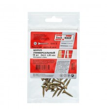 Саморез ШУж 4,5х20 пот. гол. (18 шт) - пакет ( 0,03 кг)  102498  Tech-KREP